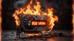 O Fim de uma Era: Por que 8GB de VRAM não são mais suficientes para jogar em 2026?